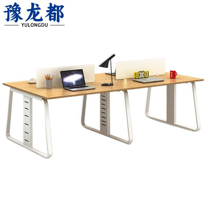 豫龙都 屏风工位四人张