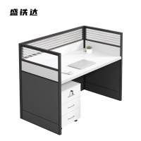 盛铁达 单人屏风办公位1200*600*1100mm STD-XTGW06 套