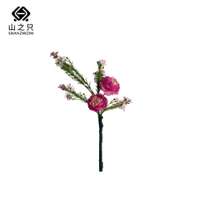 山之只 仿真花牡丹创意花束(不含花器) MZ0188 束 MZ0188