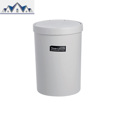 按压式分类垃圾桶卧室翻盖纸篓 家用卫生间厕所弹盖垃圾筒 三维工匠