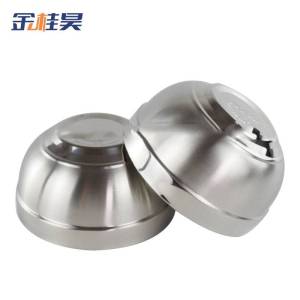 金桂昊 304不锈钢碗 铂金 碗 16cm 个