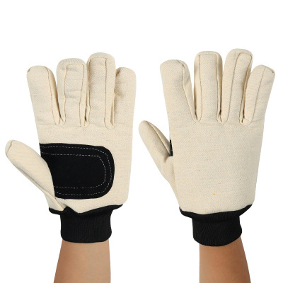 匹牧 PM-PST-021 海员手套加托耐磨防滑耐高温 海员帆布手套 均码5双 单位:双