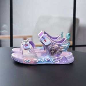 女童凉鞋夏季中大童休闲儿童沙滩鞋防滑软底轻便公主鞋