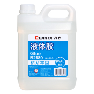 齐心 B2689 液体胶 2L 透明色 2L