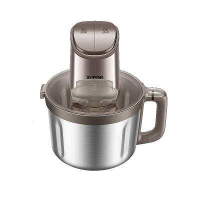 苏泊尔4L大容量绞肉机增加投料口便捷把手双档调控304不锈钢杯体700WJRD11-G400