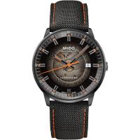 Mido瑞士自动机械表男表黑盘不锈钢镀黑PVD防水自动机芯