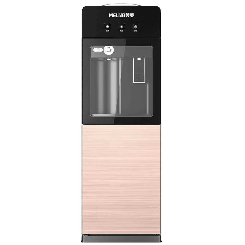 美菱(MELING) 饮水机 家用冰热型 食品级304不锈钢内胆 全自动新款双门立式柜式饮水机MY-L207M