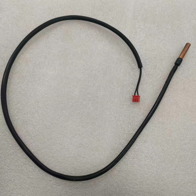 帮客材配 全新原件 长虹 外机传感器 管温 10k 铜头 F4 红 三孔 收前务必验货