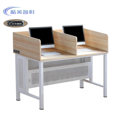 酷美智悦 屏风双人位电脑桌1200*600*1050mm KM-ZY002 张