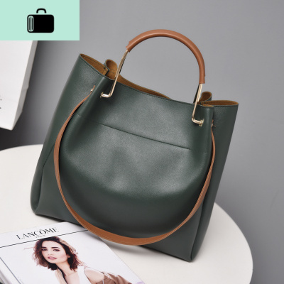2020简约托特包手提包女士包包时尚新款大容量韩版女包大包单肩包NEW LAKE女士单肩包