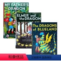 [正版]我爸爸的小飞龙英文原版 My Father's Dragon 系列 3册 纽伯瑞银奖 儿童文学小说章节书 儿