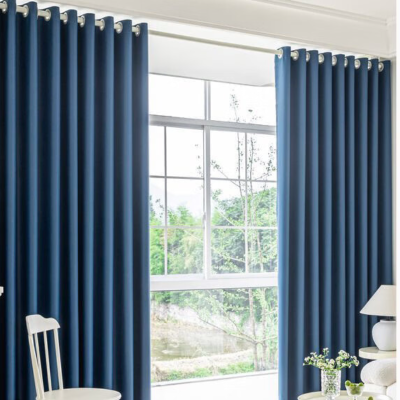 广临 黑丝遮光阻燃布窗帘