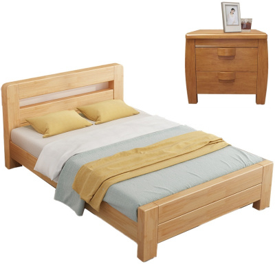 悦兴诚公寓床120cm+床头柜*1组