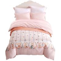 美帮汇儿童三件套1.2m床上用品四件套1.5m全棉磨毛套件双面可用