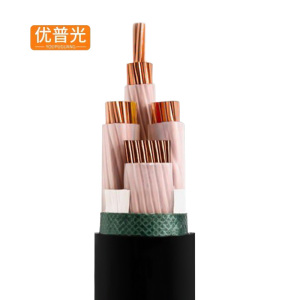 优普光钢带铠装铜芯阻燃低压电缆YJV22-0.6/1KV-4*185 /米