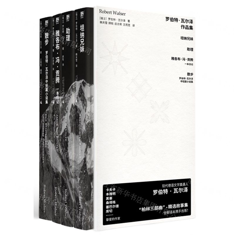 [N]罗伯特·瓦尔泽作品集(共4册)(精)-9787559863652