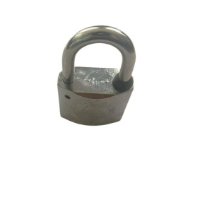 鼎鑫实业 DX-55 35mm*20mm 单通合金通开挂锁 (计价单位:个) 银色