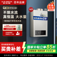 AO史密斯 16升燃气热水器 不锈钢换热器更耐用 负压更安全 恒温大水量 家用JSQ31-TM5