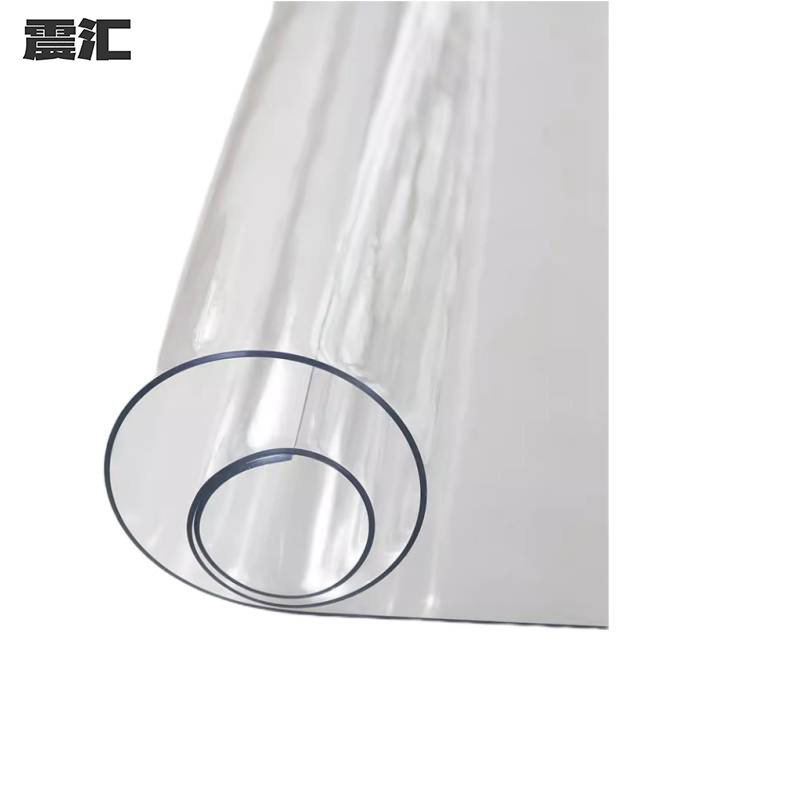 震汇 水晶板 pvc透明桌布桌垫 2mm 平方米