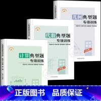 [共3本]几何典型题+计算典型题+代数典型题 八年级/初中二年级 [正版]八年级几何典型题专项训练初二数学必刷题上册下册