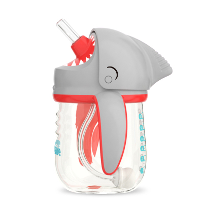 伊斯卡尔(EasyCare)160mlPPSU儿童水杯婴儿学饮杯幼儿园宝宝吸管杯防漏防喷耐高温360°重力球水杯