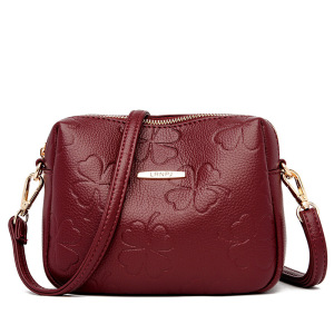 小包包女包新款潮流压纹中老年妈妈大容量气质女式单肩斜挎包