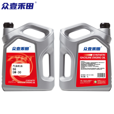 众壹禾田 汽油机油 SG 5W/30 4L*6/箱