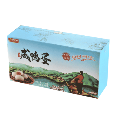 桂花鸭咸鸭蛋端午礼盒8枚*65g高邮咸鸭蛋即食