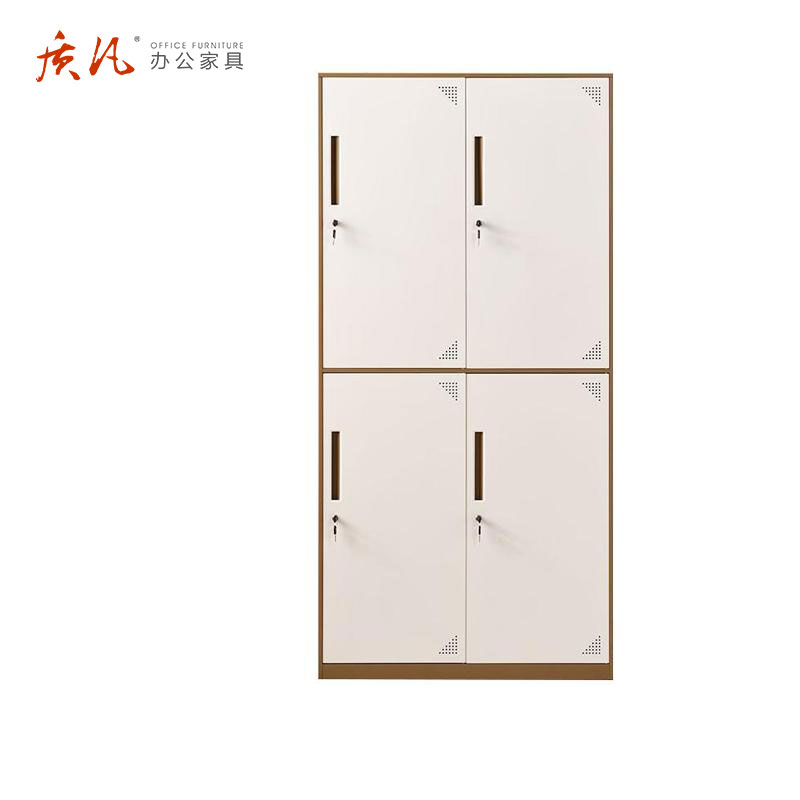 苏宁 质凡 拆装储物柜衣柜 薄边四门更衣柜