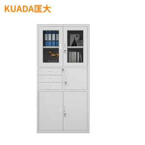 匡大 办公柜文件柜铁皮柜办公资料档案柜偏三内保KDGG-QT52