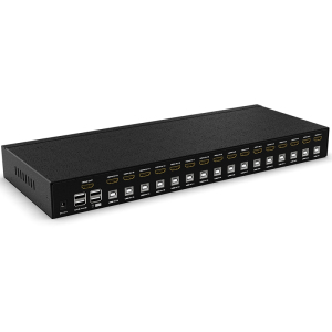 迈拓维矩MT-1601HK 高清16口kvm切换器hdmi自动显示器电脑切换usb键盘鼠标共享器16进1出