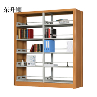 东升顺钢制书架置物架图书馆单双面书店阅览室学校档案架资料架落地铁架