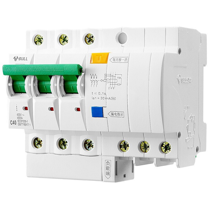 公牛(bull) 断路器 LBE5-63A/20A-3P漏保