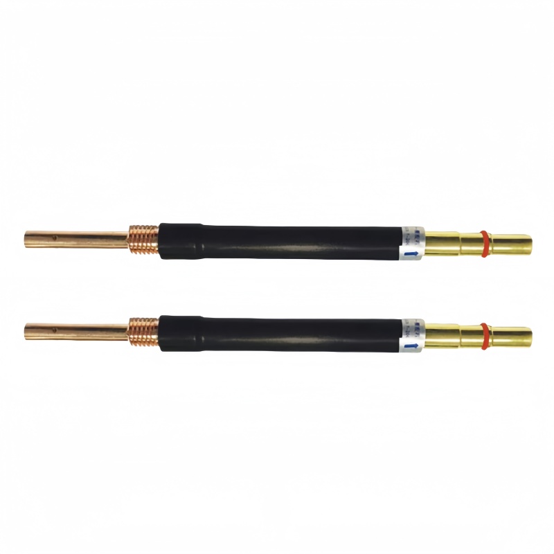 铁洋 二保焊枪弯管 500A黄铜直管 个