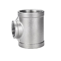 盛京联硕304不锈钢异径内丝三通DN80*DN50[3寸变2寸]个