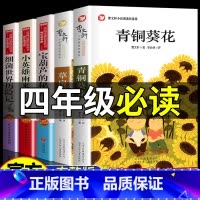 四年级必读课外书籍 全套5册 [正版] 四年级阅读课外书阅读书目小学生经典名著读物 曹文轩青铜葵花原著小英雄雨来张天翼宝