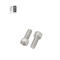 蔚期 不锈钢圆柱头内六角螺栓 M8*70 个