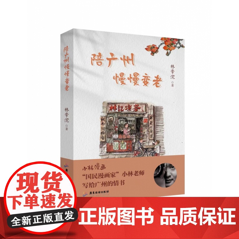 陪广州慢慢变老 林帝浣 广东旅游出版社 旅游地图书籍