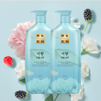 睿嫣 清甜瑞香洗发水500ml*2瓶 改善毛躁 柔顺发丝 持久留香