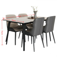 悦兴诚餐桌 一桌四椅套