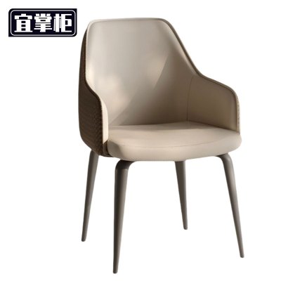 宜掌柜 餐椅 48cm皮质 把