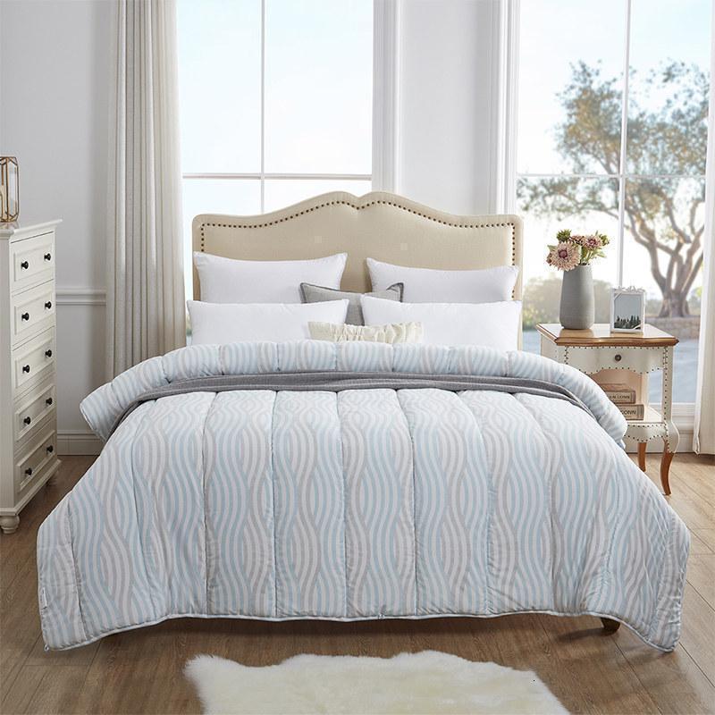 美帮汇家纺简约超柔被子春秋被芯空调被棉被褥单人双人四季太空被