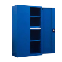 DXBG重型工具柜车间用加厚物件工具储物柜工厂铁皮柜汽修厂零件收纳柜蓝色四层一抽