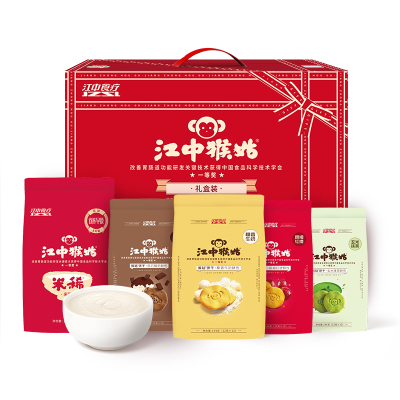 江中猴姑 米稀米糊饼干816g中老年人养胃营养健康食品早餐代餐猴头菇零食 中秋节礼盒 春节送礼