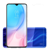 [买2送手机壳]轻万适用小米cc9钢化膜非全屏高清透明防摔贴膜xiaomi手机保护膜全玻璃