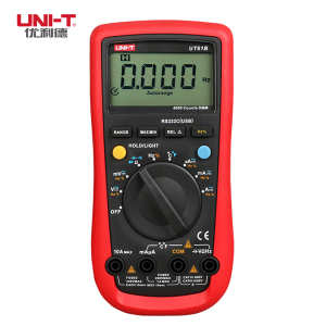 优利德(UNI-T)自动量程数字万用表 高精度智能万用表 UT61B(1个)