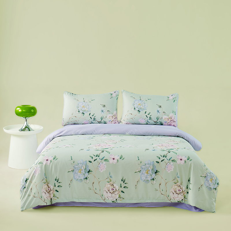 Z.M.N.(法国啄木鸟)自由棉涤磨毛四件套-莱尔ZHT-0039