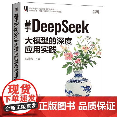 [正版新书]基于DeepSeek大模型的深度应用实践 韩晓晨 清华大学出版社 计算机