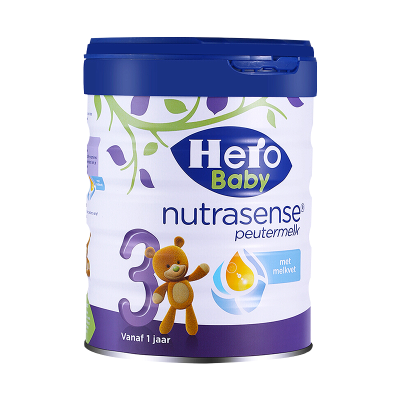 herobaby荷兰美素天赋力白金版婴幼儿配方牛奶粉3段（1周岁以上）700g/罐有效期：21年9月