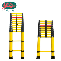益电 玻璃钢伸缩梯(竹节梯) 3米 架